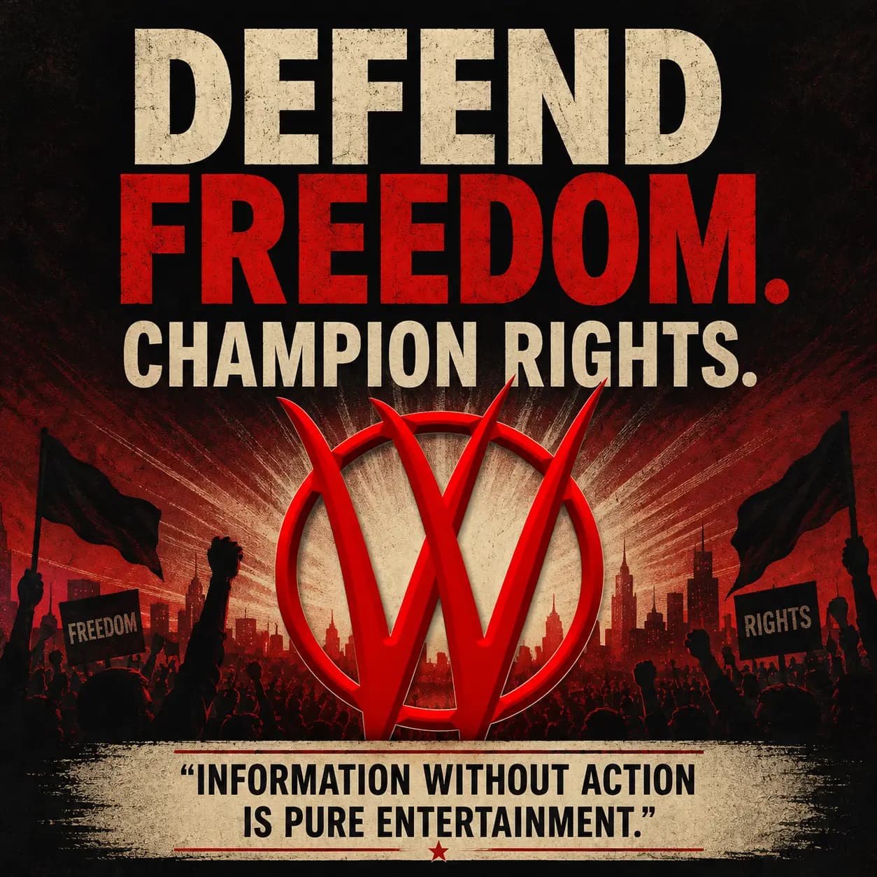 V_V Non-violent Fighting Force